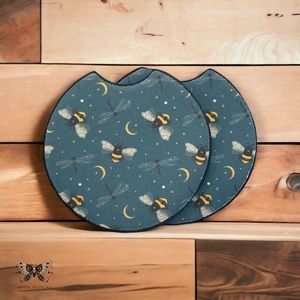 🌙 Bee Car Coaster 2 Pack